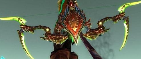 魔兽世界国际服燃烧的远征（橙弓前的毕业弓）属性：40 敏捷32 耐力攻强 110暴击与命中优秀...